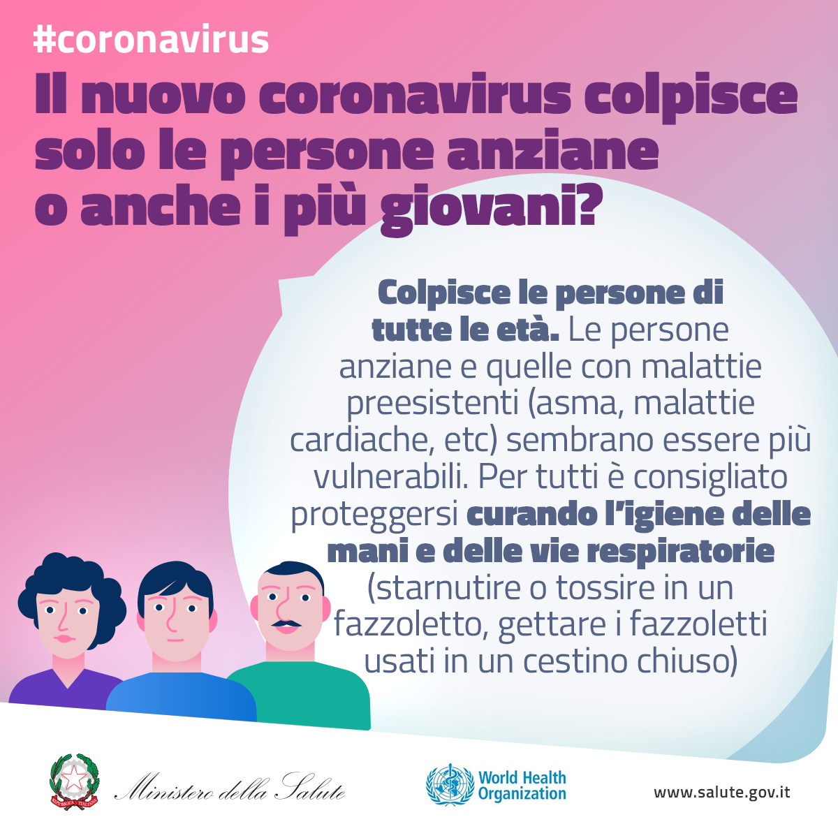 LE DOMANDE PIU' FREQUENTI SUL COVID-19